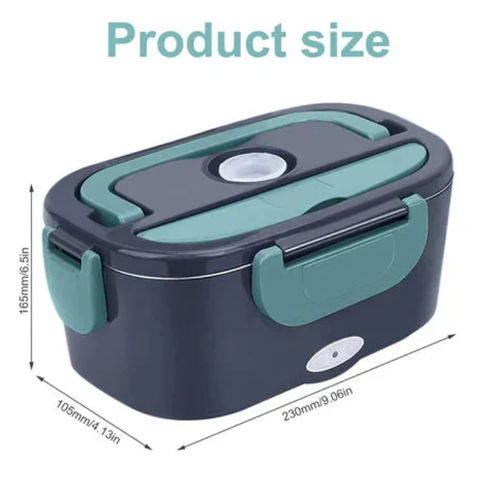 🖤2-in-1 Portable Dual Voltage Electric Lunch Box