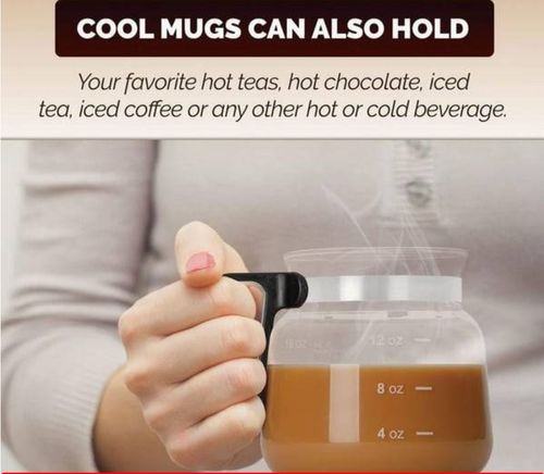 💖☕ 16 Oz Glass Coffee Mug – Coffee Pot Style