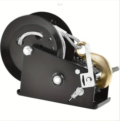 Manual Winch   Includes Two   Way Ratchet