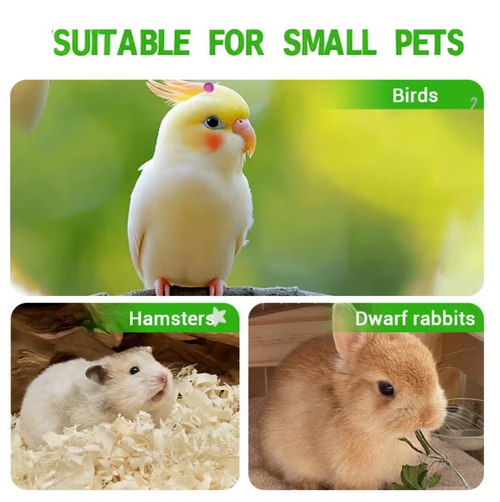 🦜Portable Bird Travel Cage with Water Bottle🏠
