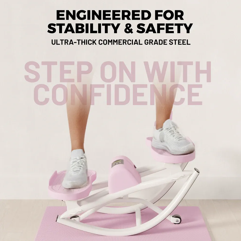 Multifunctional Hydraulic-Air Left-Right Swing Home Fitness Machine