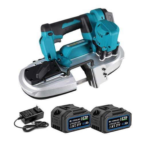 Hot Selling Adjustable Speed Regulation LED Saw Lithium Wireless Cutting Machine for Metal Wood 21v Lithium Battery Chain Saw