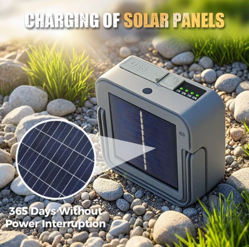 Portable & Waterproof Solar-Powered Camping Light（2PCS）