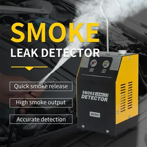Automotive Smoke Leak Detector, Engine Intake Leak Tester, Exhaust Pipe & Pipeline Leak Test Tool