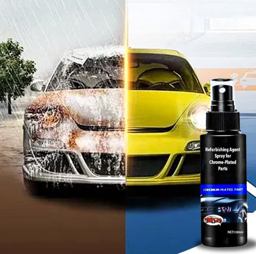 3pcs Refurbishing Agent Spray for Chrome-Plated Parts