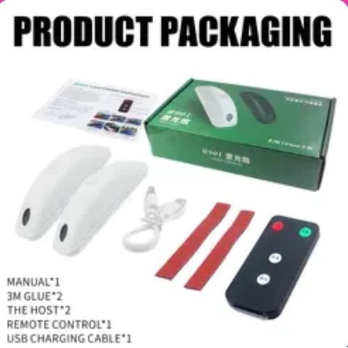 Anti-Collision Taillight Vehicle mounted laser Car Auto Laser Fog Light Vehicle Brake Warning Lamp