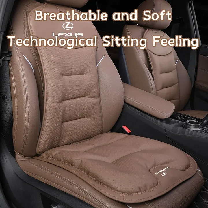 Car Seat Cushions High Quality Leather Comfortable Seat Back
