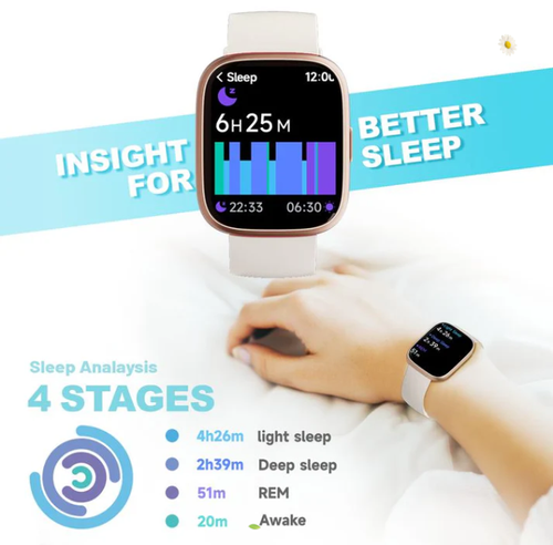 Smart Watch for Women Men Fitness Tracker with AnswerMake Calls Fitness Watch with Sleep Tracker100 SportsIP68 Waterproof Pedometer