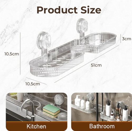 🔥2025 Hot Sale🔥Universal Removable Faucet Storage Rack