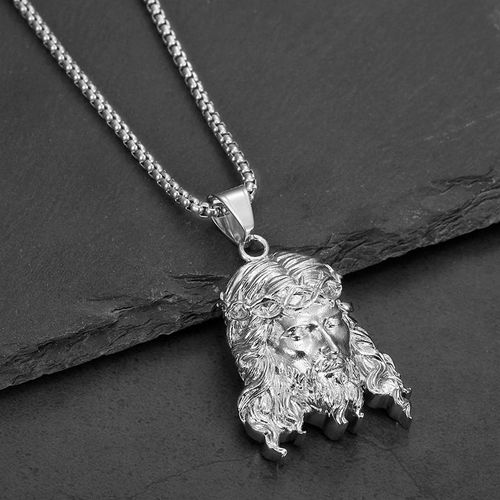 Holy Family Portrait Pendant Necklace