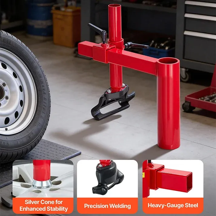 🔧🚗 Portable Tire Bead Breaker-Manual operation, strong leverage, fits 26-inch wheels – change tires with confidence