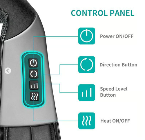 Neck Shoulder Back Massager with Heat