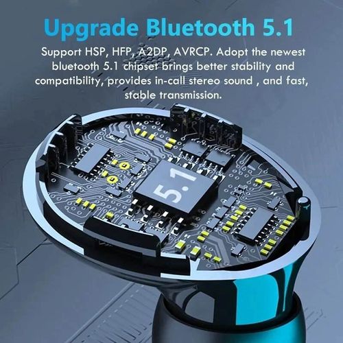 Wireless TWS Earbuds LED Battery Indicator In-Ear Sport Design IPX5 Waterproof Low Latency Gaming JL Chipset Active Noise