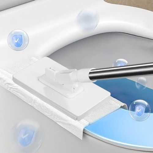 Disposable Dust Mop with 10 Reusable Cloths