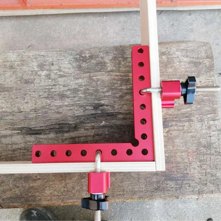 Durable Precision Positioning Clamping Squares Set – Aircraft-Grade Aluminum, Perfect 90° Angles in Seconds（6-piece set）