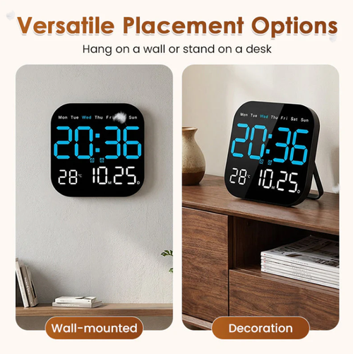 Multifunctional Digital Alarm Clock for Home & Office