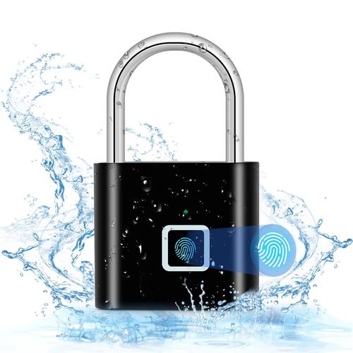 Smart Waterproof Fingerprint Padlock - Secure Doors & Gates