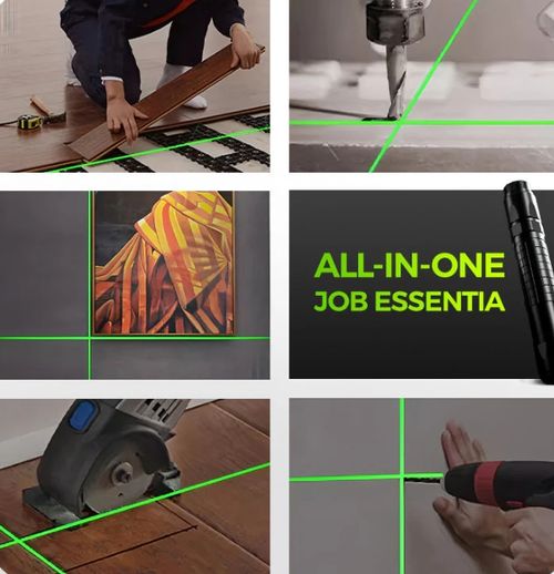 🔥Color Pattern Laser Flashlight