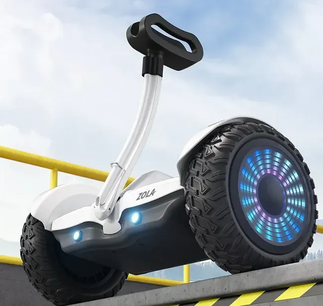 Smart self-balancing electric vehicle