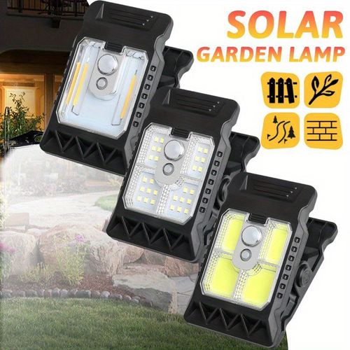 Outdoor Solar Clip Light with Motion Sensor(2PCS)