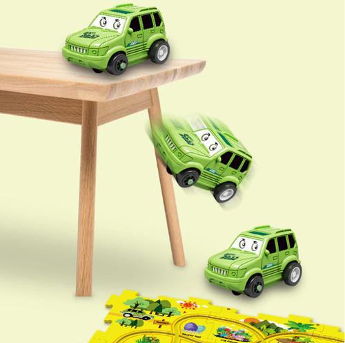🔥Children's Educational Puzzle Track Car Play Set🚗