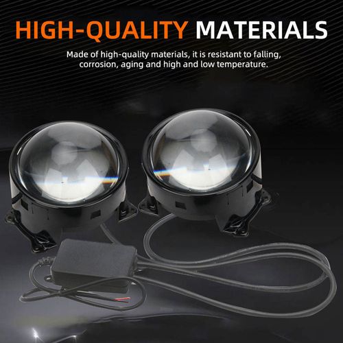 6 Model 3-Inch Dynamic Devil Eyes Fog Lights Universal Remote Control LED Headlights for Cars Motorcycles New Car Motorcycle