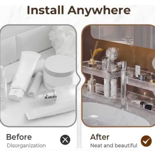 Universal Removable Faucet Storage Rack
