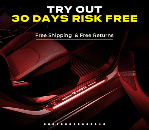 LED Car Door Sill Ambient Lights