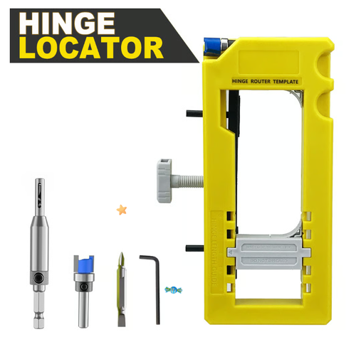 Door Hinge Router Template
