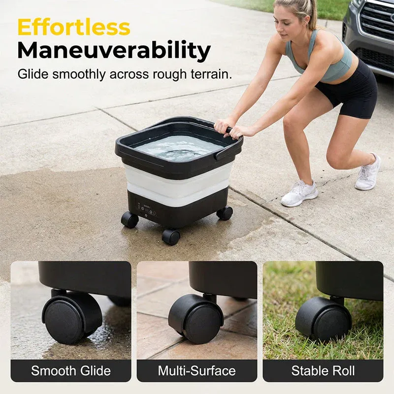 🔋🚗 Portable Outdoor Wireless Car Washer –Cordless, rechargeable, high-pressure – wash your car anywhere. 🔥💨
