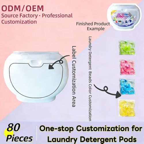 5-in-1 White Musk Laundry Detergent Pods (80PCS)