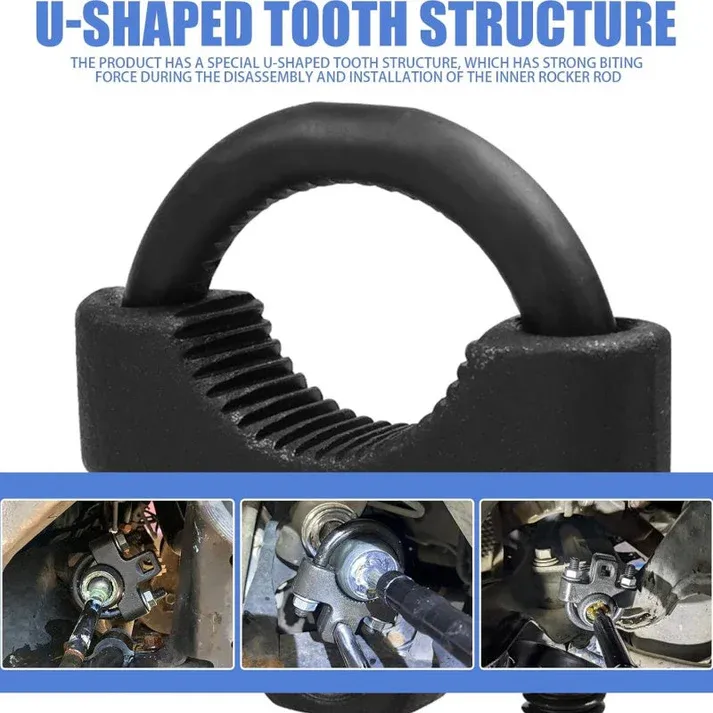 Multifunctional Universal Inner Tie Rod Removal Tool for Cars