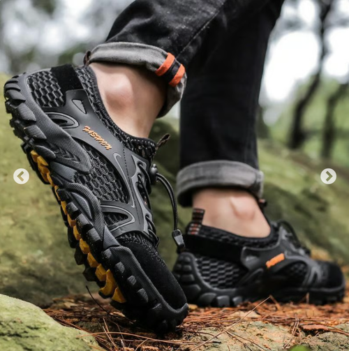 Breathable Mesh Outdoor Walking Shoes