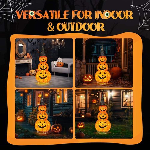 Halloween Pumpkin Folding Lantern