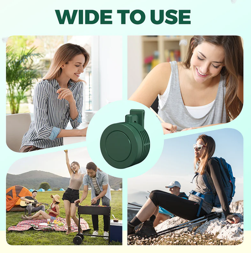 ⏰Portable Mini USB Clip-On Fan