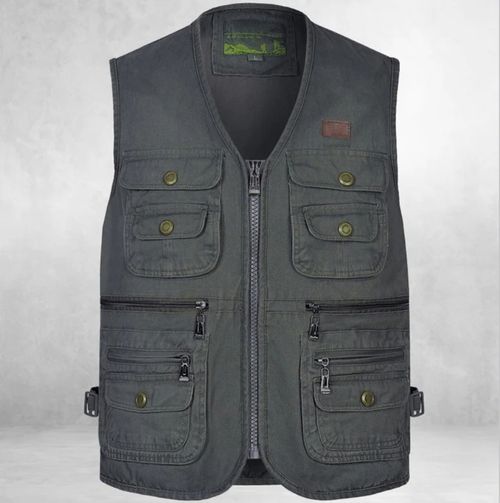 🔥New Hot Selling❤️‍🔥 Men's Outdoor Fishing Vest with Pockets