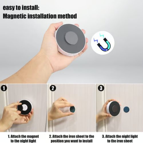 3pcs Motion Sensor LED Night Light