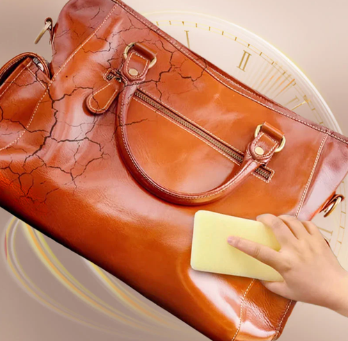 Leather Care & Cleaning Cream with Sponge（Received5 boxes）