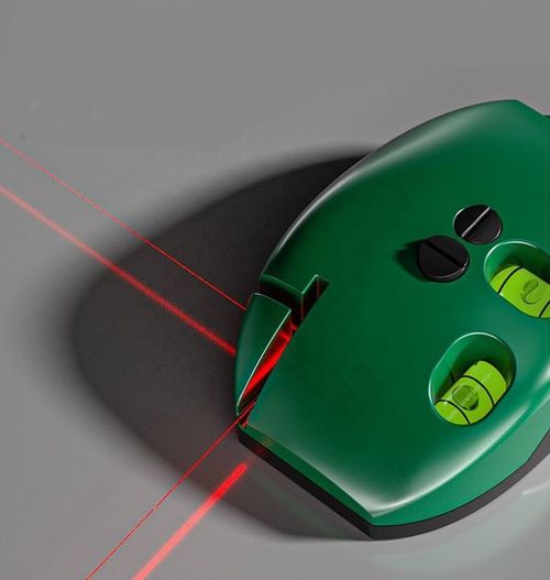 Mini Right Angle Infrared Level High Precision Strong Light Fine Line Mini Straight Line 90 Degree Electronic Laser Ruler