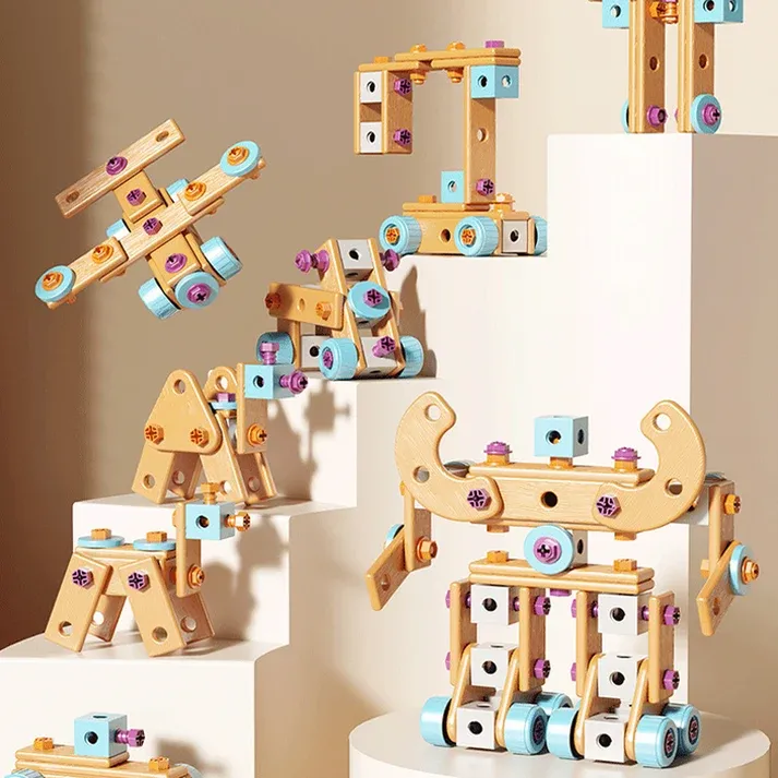 Children's Educational DIY Toy Tool Kit-Build More. Learn More. Play Creatively🧰✨