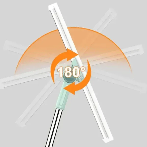 Adjustable Silicon Blade | 180° Rotating Head