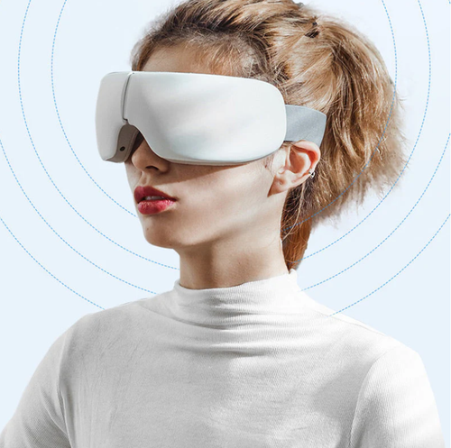 🎁Eye Massager with Heat and Vibration with Bluetooth Music