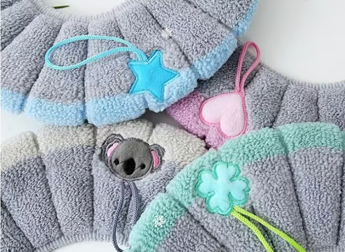 2pcs Bathroom Soft  Warmer Stretchable Washable Toilet Seat Cover Pads