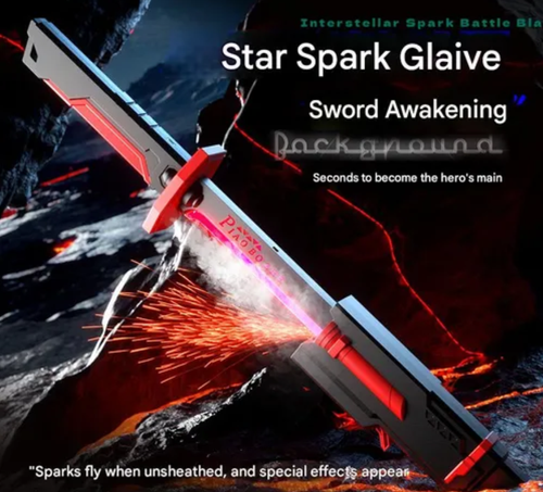 Sword-drawing Spark Blade Sound and Light Light Sword Toy