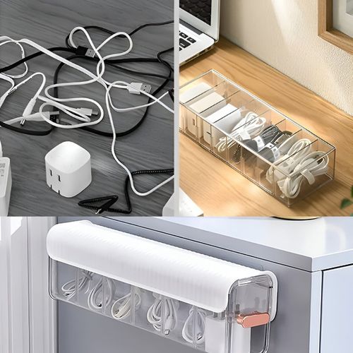 Easy-to-attach storage organizers (2 pieces) | ORGABIN