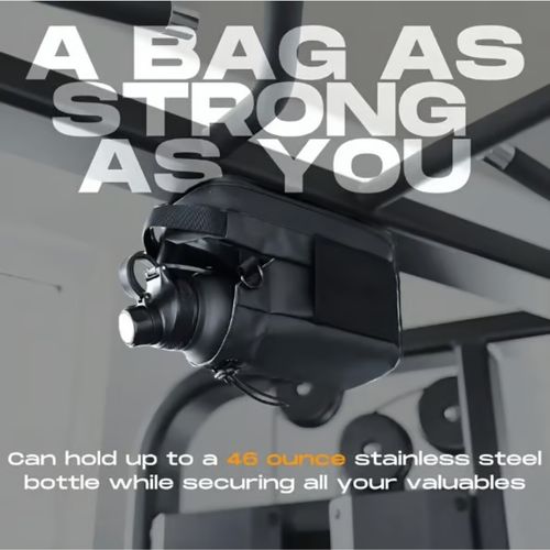 Magnetic outdoor sports storage water cup mobile phone card bag fitness portable crossbody bag