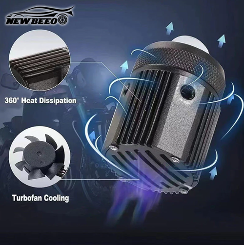 🔥Hot Sale Deals-Motorcycle LED Powerful Headlight