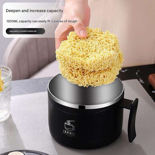 304 stainless steel instant noodle bowl with lid for heat preservation and sealing
