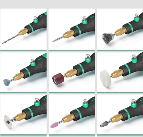 Multifunctional mini pen-shaped grinding tool with high speed 15000 rpm