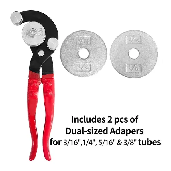 ⚙️ Smooth, Wrinkle-Free Bends Every Time – Multi-Size Tube Bender with Ergonomic Grip.